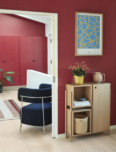 Hübsch Interior Kommode mit Fächern, Eiche, FSC, Natur