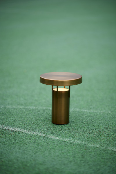 Hübsch Interior Tischleuchte BringMe Brüniertes Messing