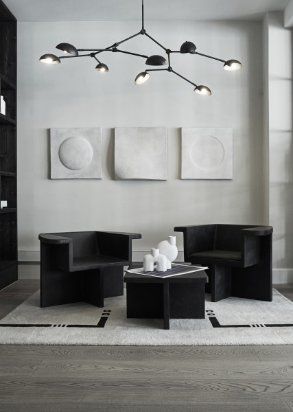 101 CPH Deckenleuchte - Drop Chandelier Bronze