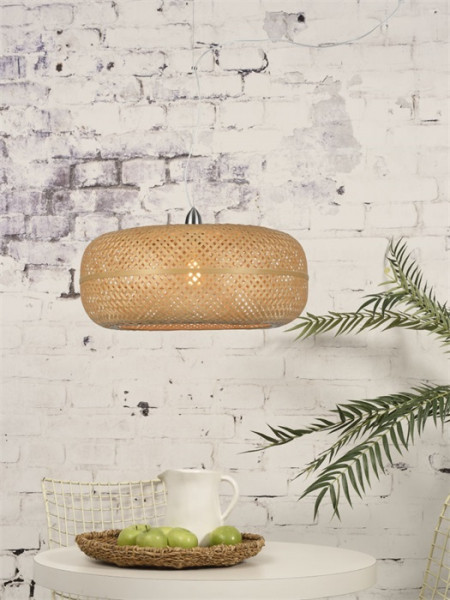 Good&Mojo Hanging lamp Palawan bamboo 1-shade, natur
