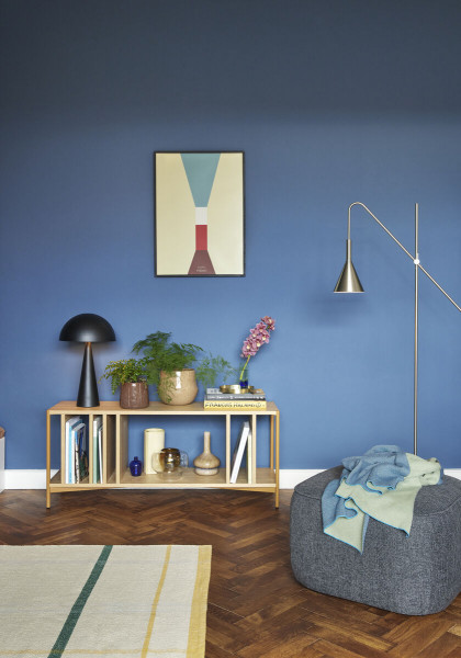 Hübsch Interior Tischleuchte, schwarz, metall