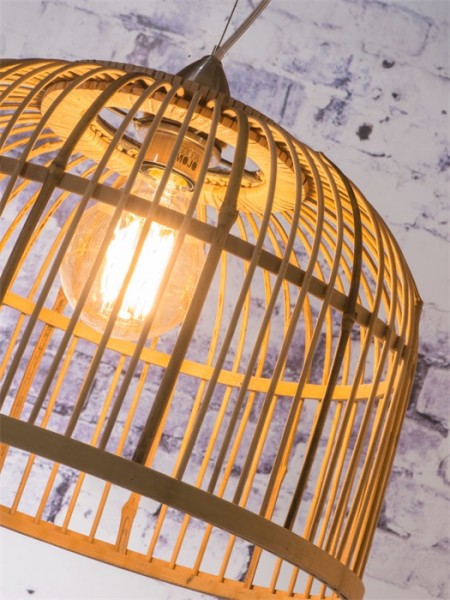 It´s about RoMi Deckenleuchte Borneo Bamboo Natural, Large