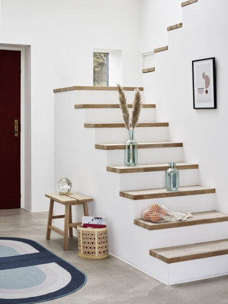 Hübsch Interior Hocker, Eiche, FSC, natur