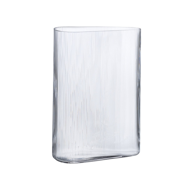 Nude Glass Vase Mist Tall, clear