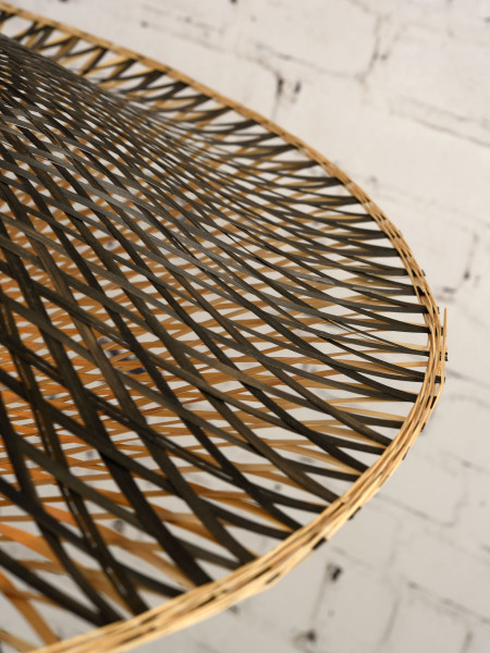 Good&Mojo Wall lamp Kalimantan bamboo horizontal medium