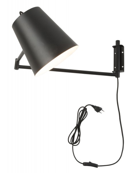 Wandlampe Brisbane Citylights Schwarz