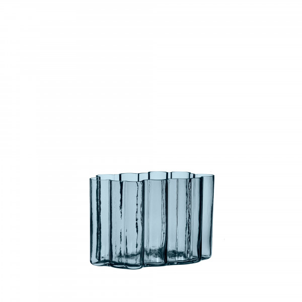 Hübsch Interior Vase Umber blau