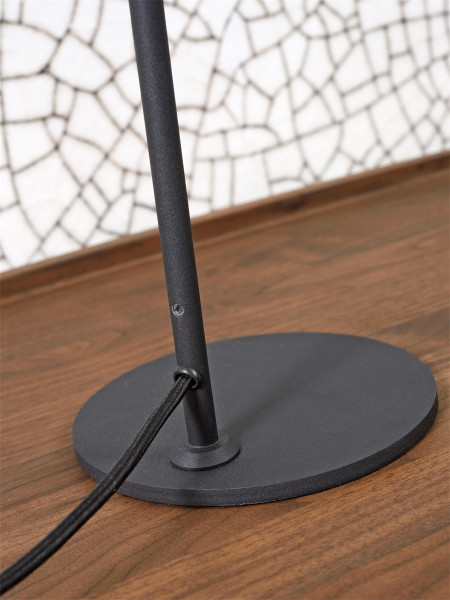 its About Romi Table lamp iron Montreux LED black