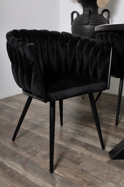 Wave Chair, schwarz