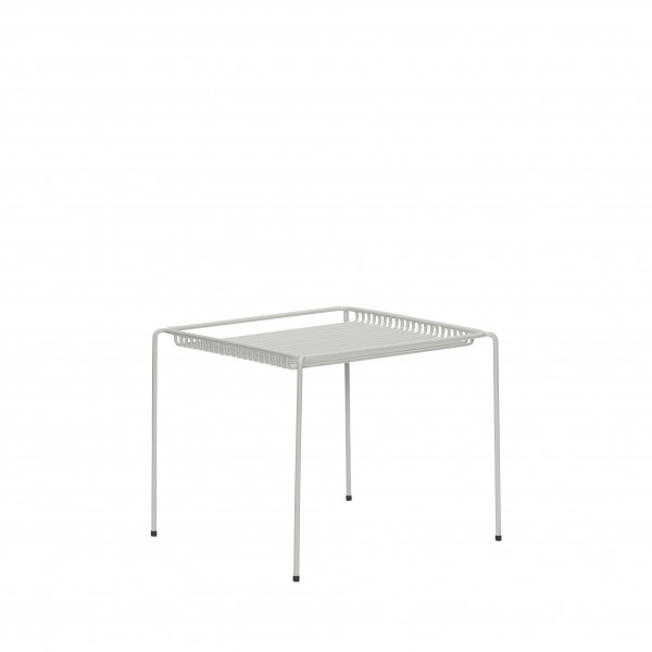 String Beistelltisch, Metall, hellgrau
