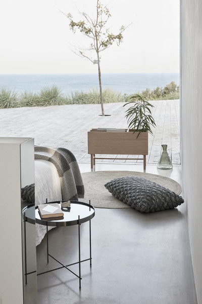 Hübsch Interior Tisch, rund, Metall/Spiegel