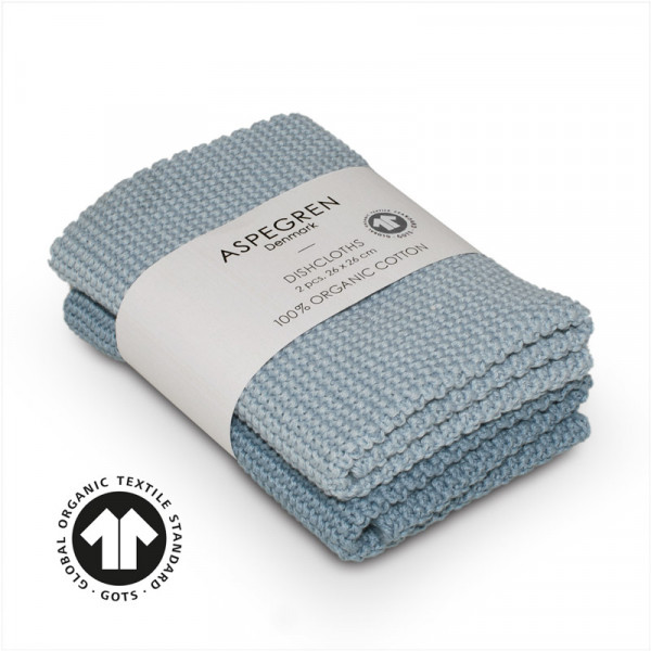 Aspegren Abwaschtuch, Strick Design, Skyway, 2er Set