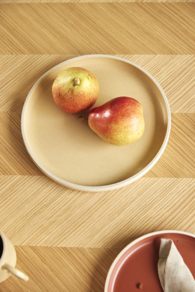 Hübsch Interior Dining Table Herringbone