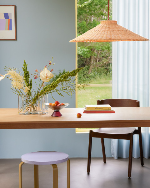 Hübsch Interior Vase Umber Klar