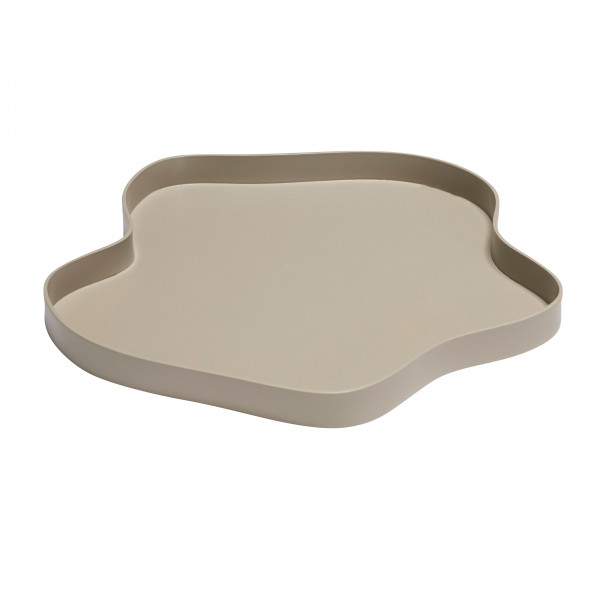 Hübsch Interior Pond Tablett Sandfarben