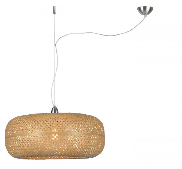 Good&Mojo Hanging lamp Palawan bamboo 1-shade, natur
