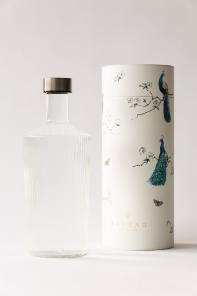 Paveau Wasserflasche White Haven, mundgeblasen