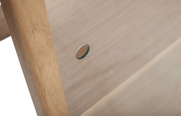 Hübsch Interior Vitrine, Natur, Eiche/Glas