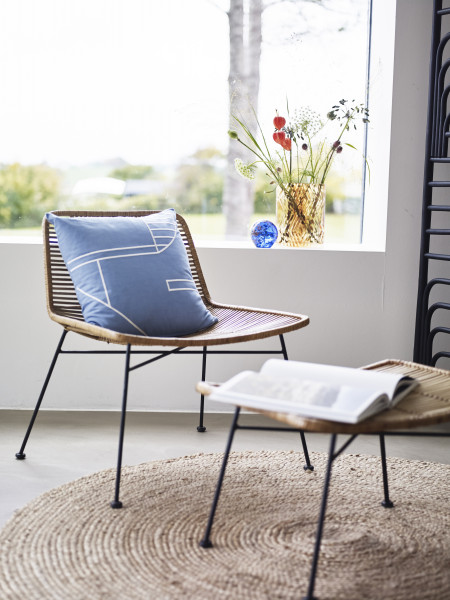 Hübsch Interior Vase, Glas, amber