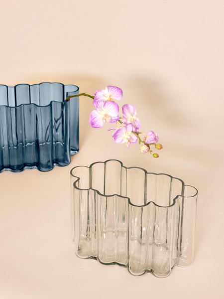 Hübsch Interior Vase Umber Klar