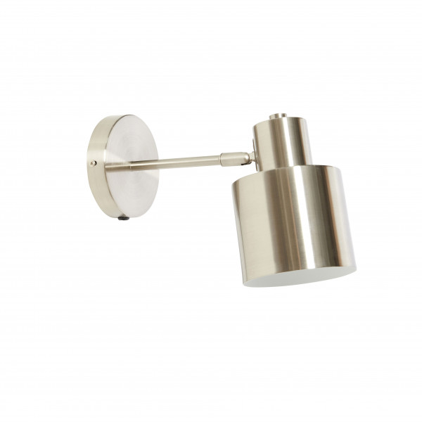 Hübsch Interior Wandlampe, Metall, Nickel