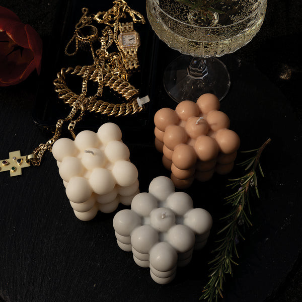 Tisant Bubble Set creme, hellgrau, beige