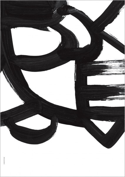 I LOVE MY TYPE POSTER LIVE TRACES MAGMA WHITE