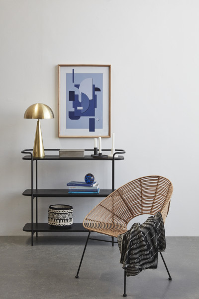 Hübsch Interior Tischleuchte, messing, metall