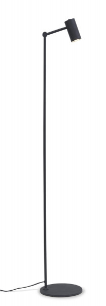 its about Romi Floor lamp iron Montreux LED schwarz