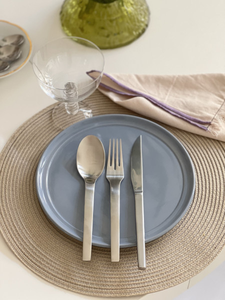 Hübsch Interior Mano Besteck brushed, 16er Set