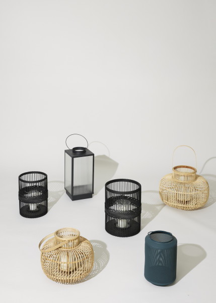 Hübsch Interior, Hexa Lanterns, 2er Set