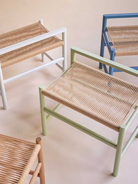 Hübsch Interior Heritage Bank Small Hellgrau