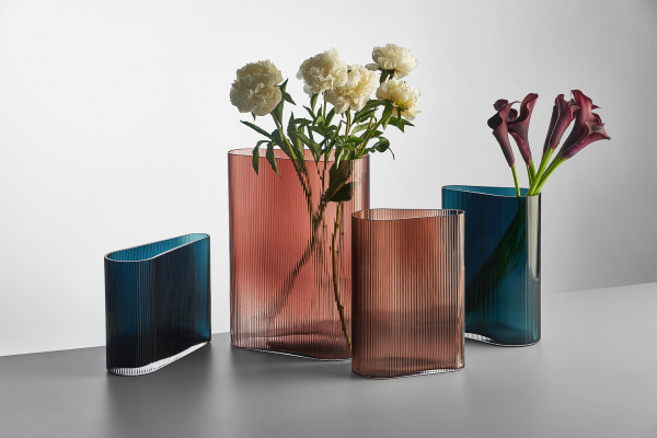 Nude Vase Mist Tall, karamell