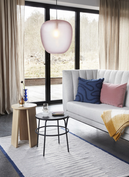 Hübsch Interior Hocker, rund, Eiche, FSC, natur