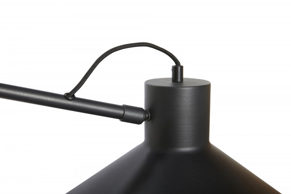 Hübsch Interior Wandlampe, schwenkbar, Metall, Schwarz