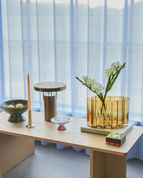 Vase Umber Bernstein