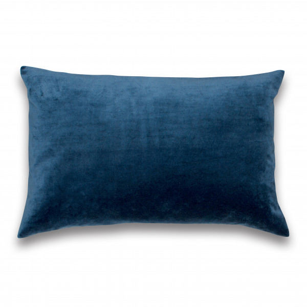 ASPEGREN DENMARK Samtkissen indigoblue