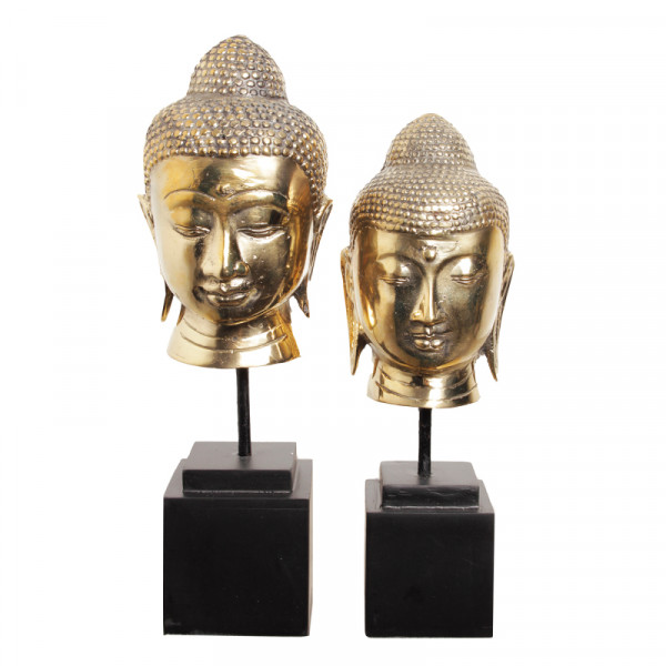 Brass Buddha Head, S