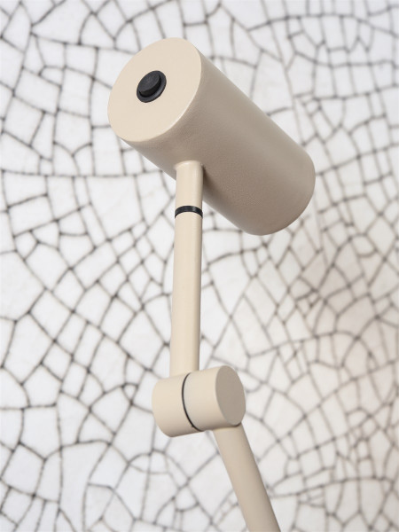 its About Romi Table lamp iron Montreux LED sand