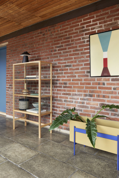 Hübsch Vitrine Museum, Natur, Eiche/Glas Mood