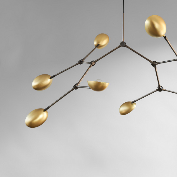 101 Copenhagen Deckenleuchte - Drop Chandelier Brass