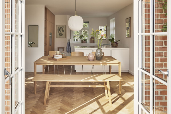 Hübsch Interior Bank Ground, Eiche, Natur