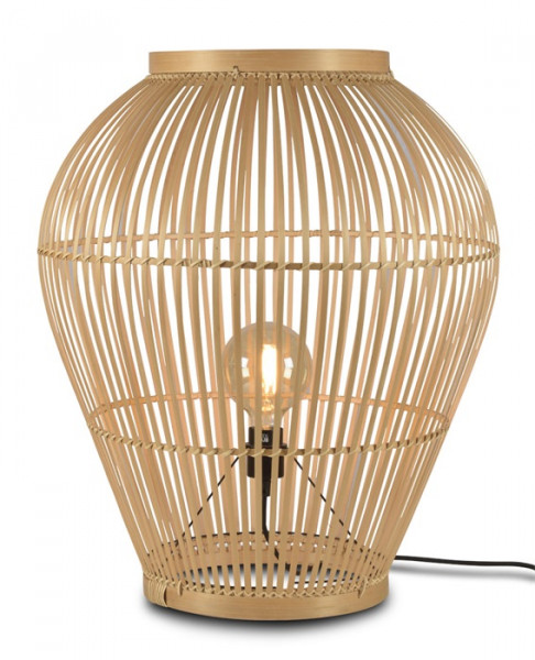 Good&Mojo Bodenleuchte Tuvalu bamboo natural, large