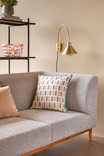 Hübsch Interior Wandleuchte, Metall, Messing