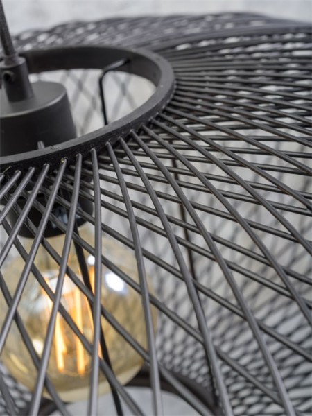 Good&Mojo, Hängeleuchte Cango Ellipse black