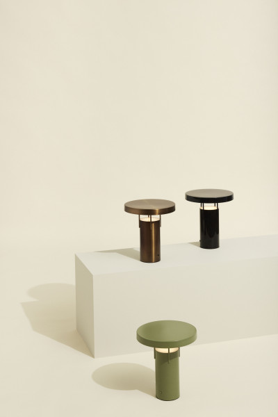 Hübsch Interior Tischleuchte BringMe schwarz