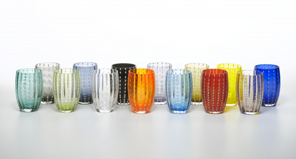 zafferano Trinkglas Perle Amber