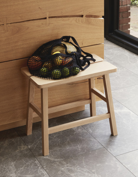 Hübsch Interior Hocker, Eiche, FSC, natur