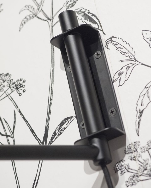 Wandlampe Brisbane Citylights Schwarz