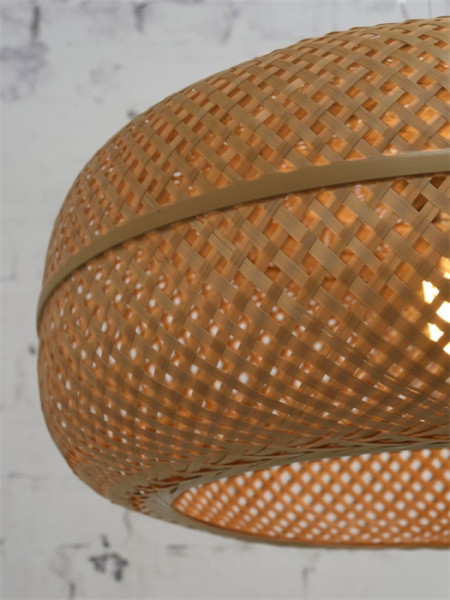 Good&Mojo Hanging lamp Palawan bamboo 1-shade, natur